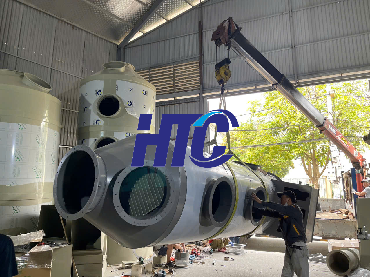 Tháp Khí, Ống và Phụ Kiện PVC – Cung Cấp, Giao Hàng & Lắp Đặt Tận Nơi Uy Tín